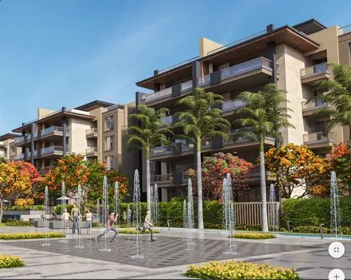 Apartment with delivery 2025 for sale at Compound Azad New Cairo