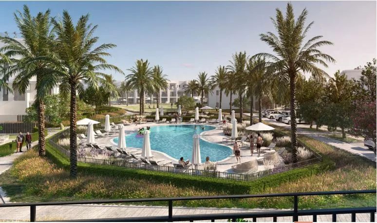 Duplex garden (Duet Villa) for sale at Marassi Skaia North coast