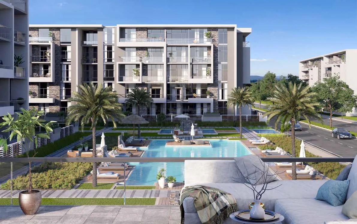Semi Finished Flat For sale at El Patio Oro New Cairo