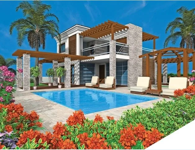 villa for sale with a permanent residence in protaras , cyprus