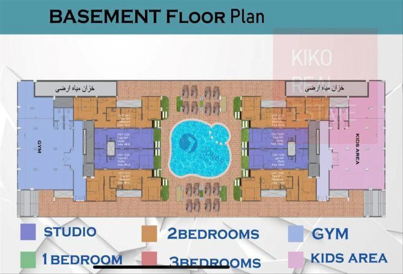 Sale in Intercontinental District: Apartment 1bed- 1bath( 52m) BESKO, Airport Road