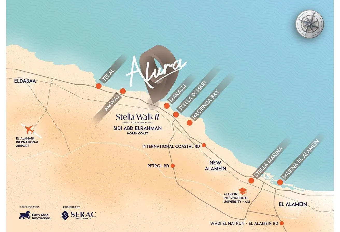 Sale in Marassi: Duplex View Lagoon For Sale In marassi Blanca