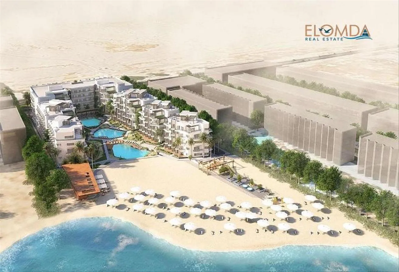 Sale in Majra Hurghada: Chalet 67 sqm + 13 sqm garden-7 years installments
