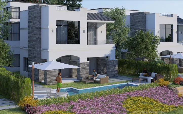An amazing Garden villa ( Duplex) 224m is FOR SALE At Stone Park