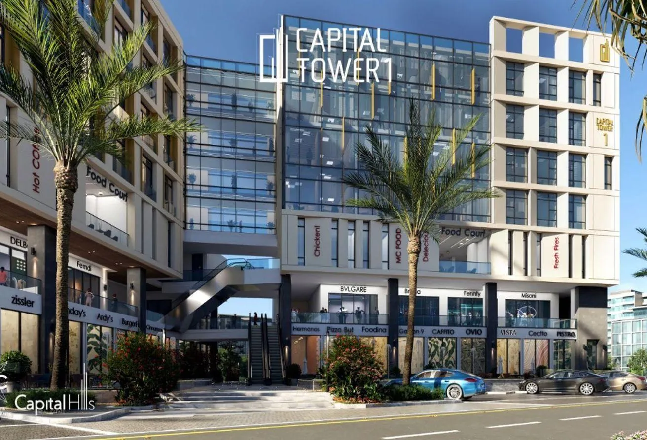 Sale in Capital Towers: Ground floor shop direct on Gamal abdelnasser axis