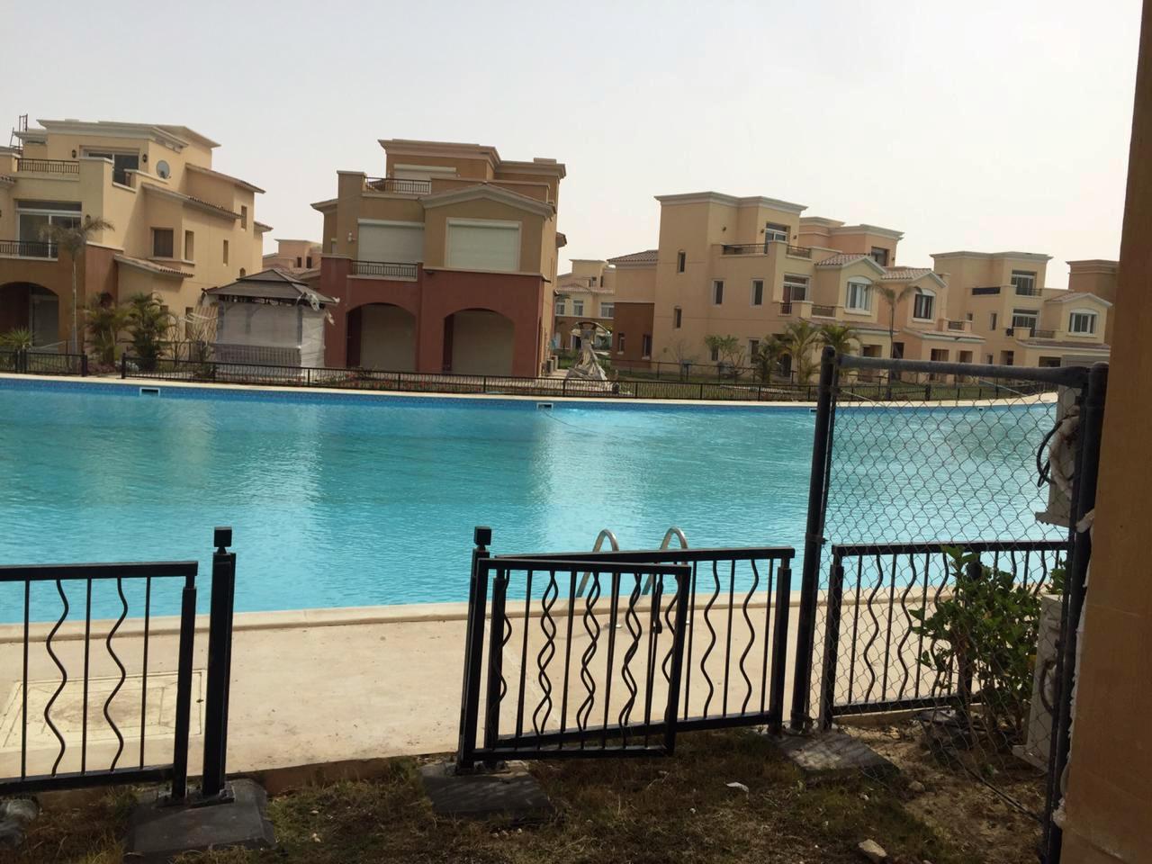 Luxury Pool-Front Ground Floor Chalet for Rent in Marassi – Direct Lagoon