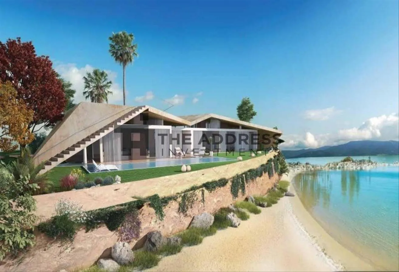 Sale in IL Monte Galala: Finished townhouse on lagoon installment 10 Years