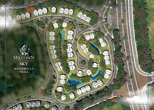 Villas for sale in Midtown Sky with installments