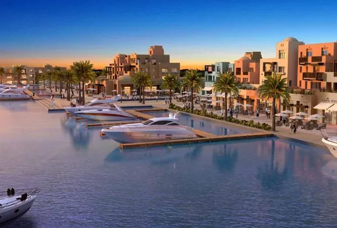 البيع في فنادير مارينا: Town House Corner F. Finished | Lagoon View, 10%DP 