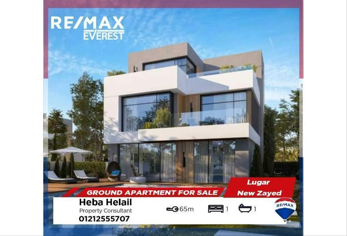 Sale in Lugar: Ground Apartment With Garden In Lugar -New Zayed