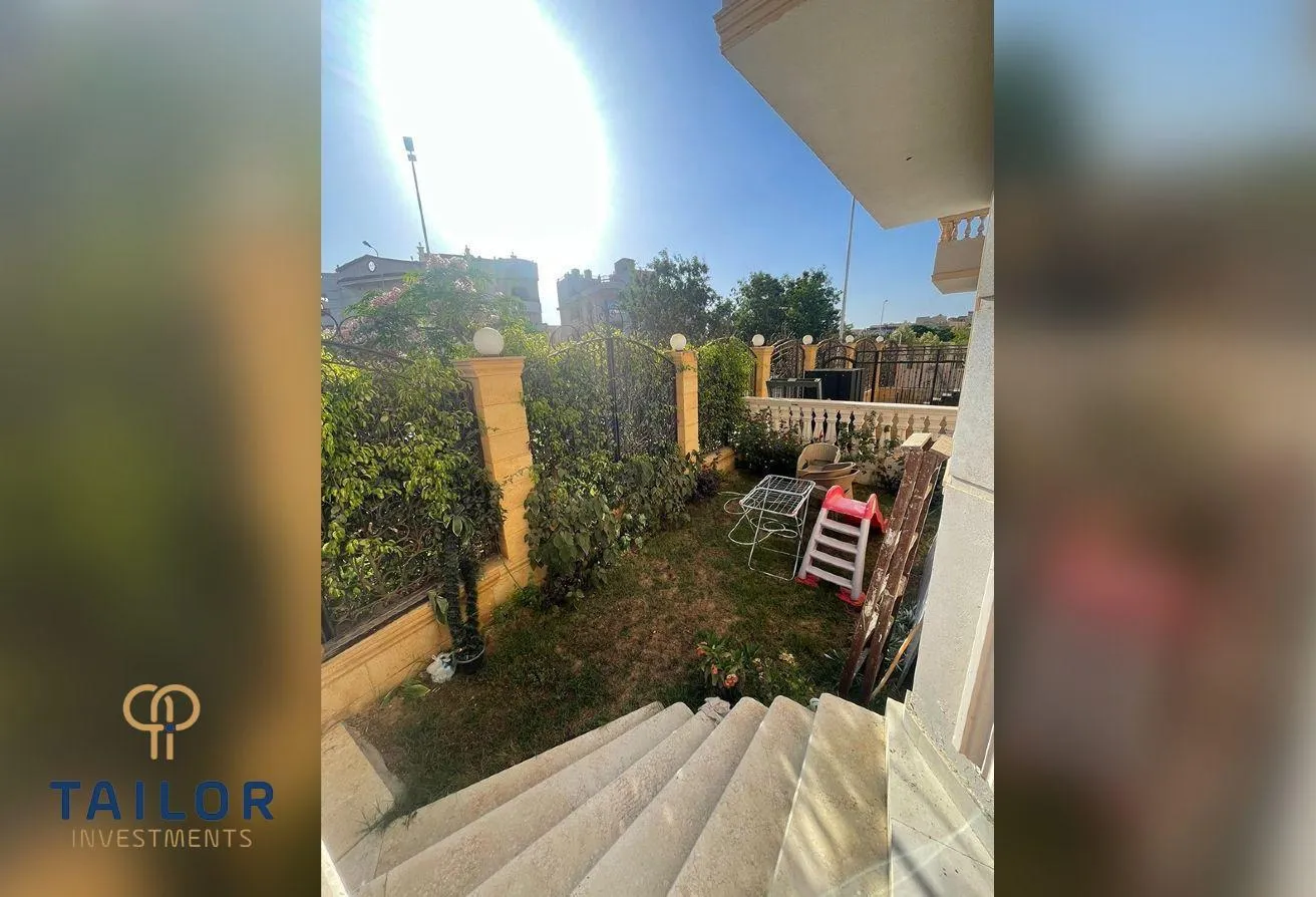 Sale in El Banafseg Services Area: شقه للبيع ف البنفسج (١١)  ٢١٥ متر ارضى مرتفع جاردن