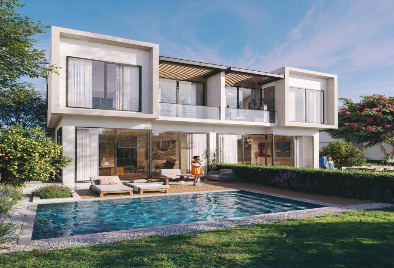 Sale in Modon West: Twin House For Sale |  8Yrs Installments | lagoon