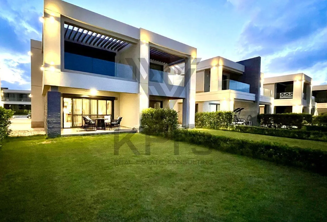 Sale in La vista Ras El Hikma: Own Furnished Twin Villa RESALE First Row on SEA