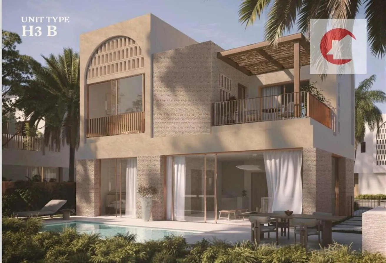 Sale in Ramla Lakeside: CHALET 4BED first ROW LAGOON DP5%