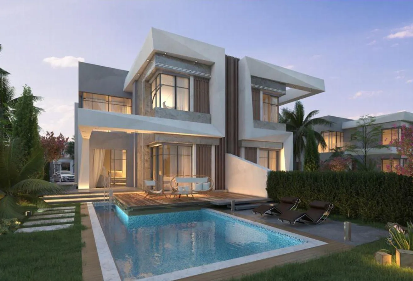 Sale in Palm Hills New Alamein: فيلا توين هاوس للبيع (بالم هيلز - العلمين) 248 م