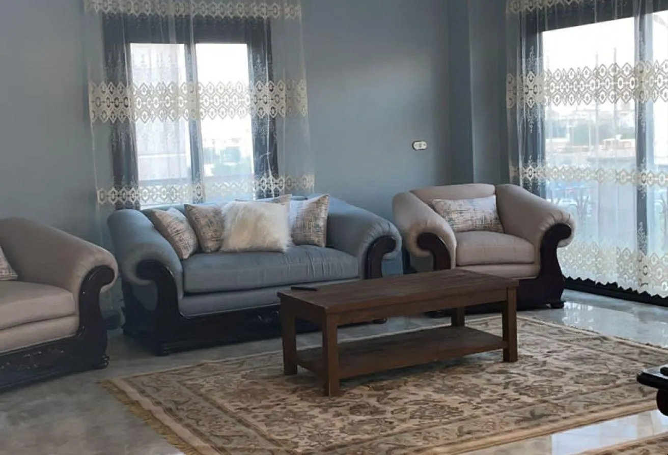 Rent in Mostafa Kamel Axis: Fully Furnished Apartment with nanny room 
