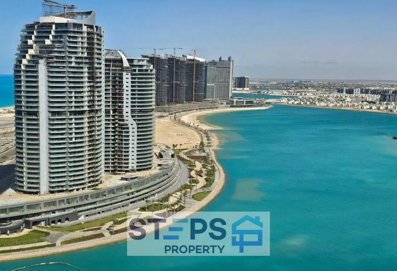 Sale in North Edge Towers: A premium sea view unit in Alamein towers 359 SQM