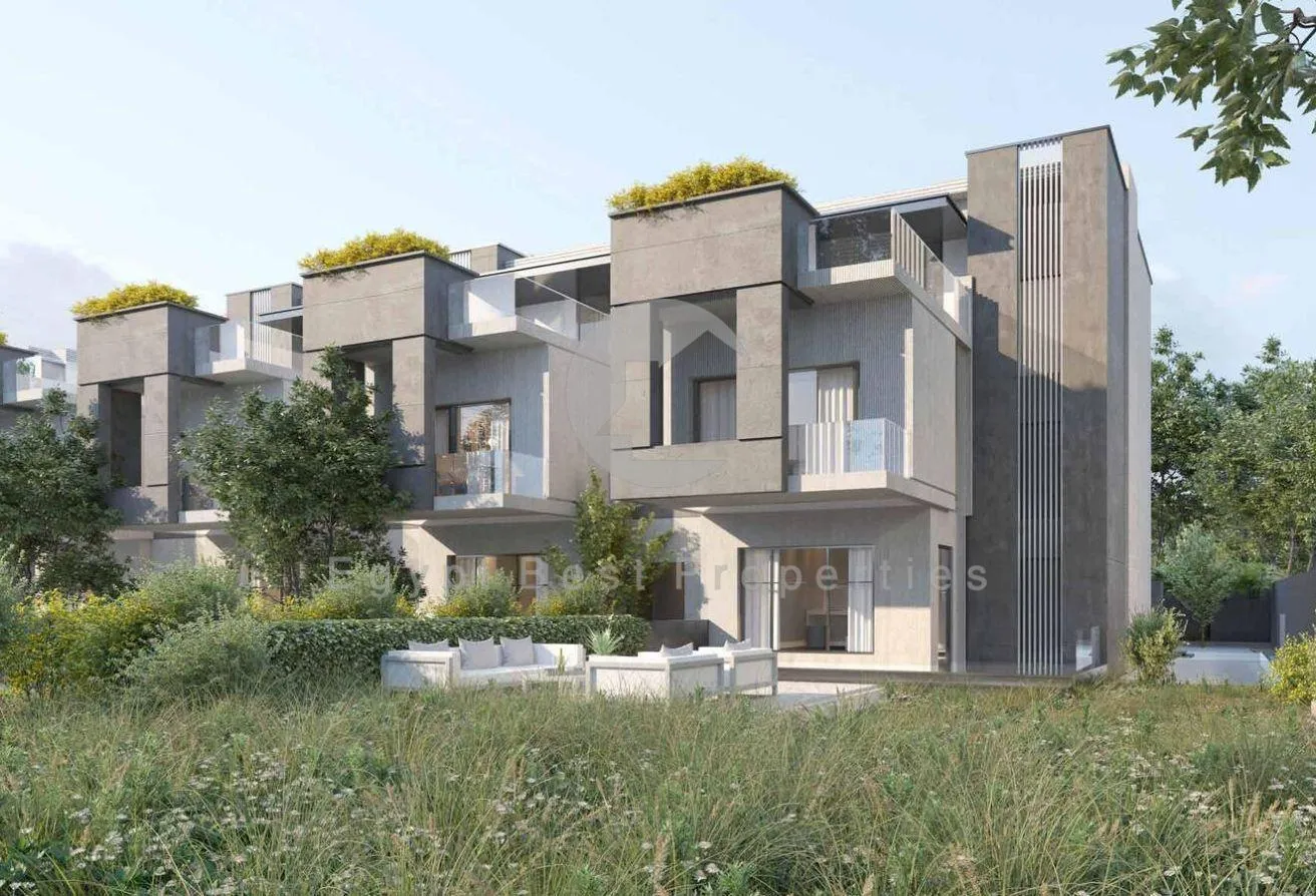 Sale in The brooks: Townhouse at The BROOKS Downpayment 10% New Cairo