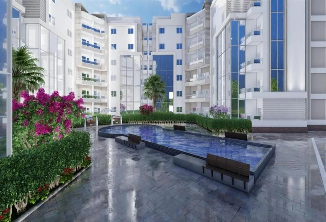 Sale in Rivali: apartment for sale finished with ac's view pool