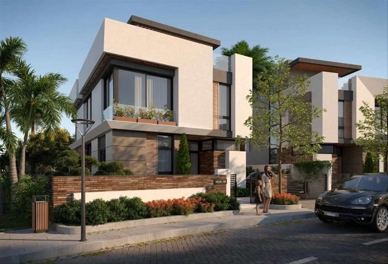 Sale in Silva Compound: Town villa corner with garden 140m in Silva