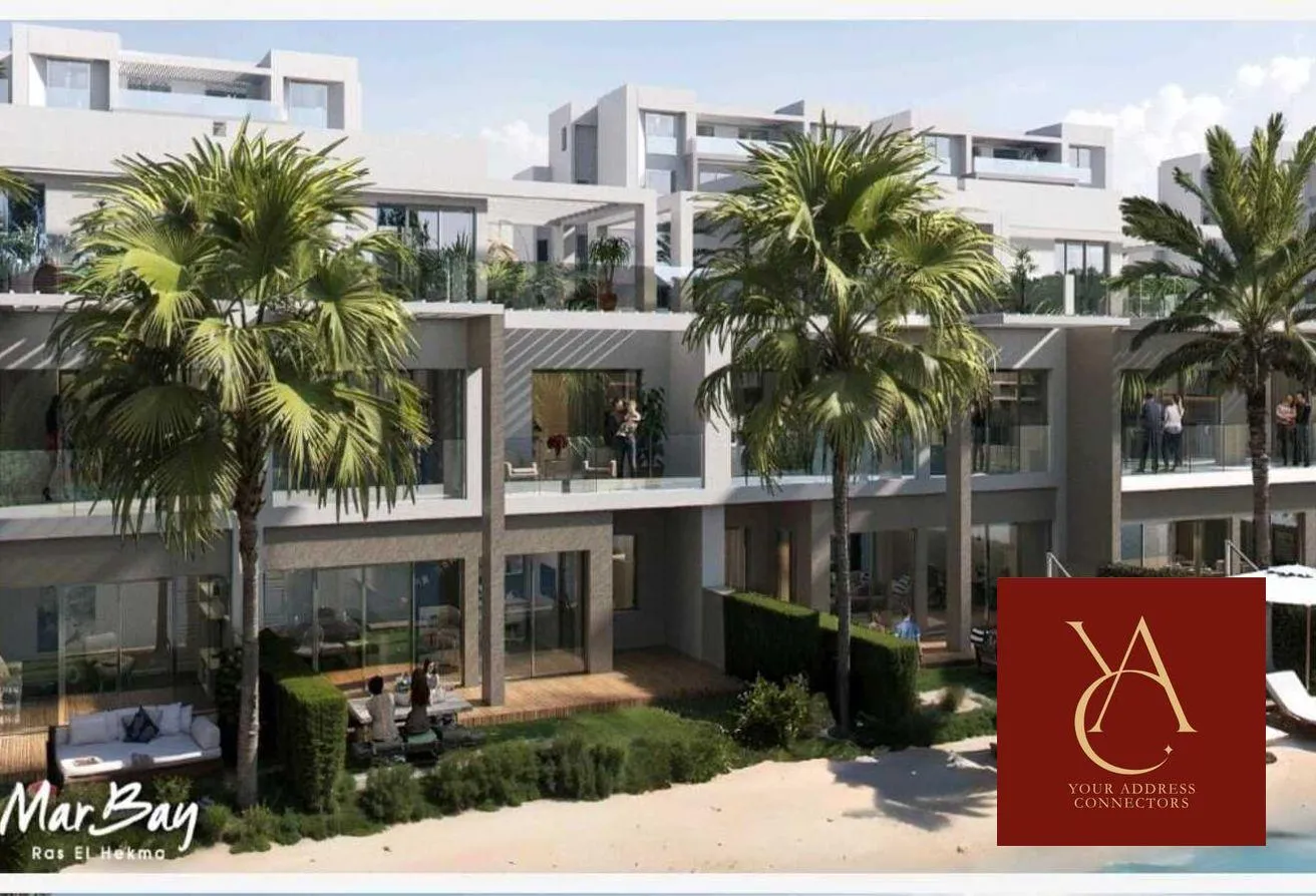 Sale in Mar Bay: Finished Chalet in Ras Al-Hikma instalment 8 years