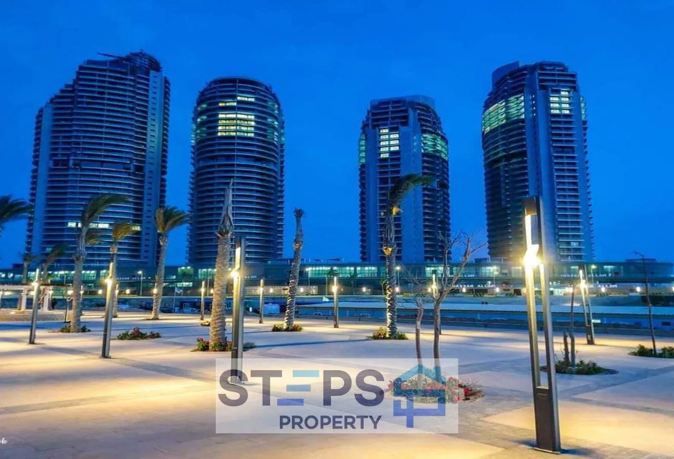 Sale in North Edge Towers: With only5%DP apartment in New Alamein towers 215M