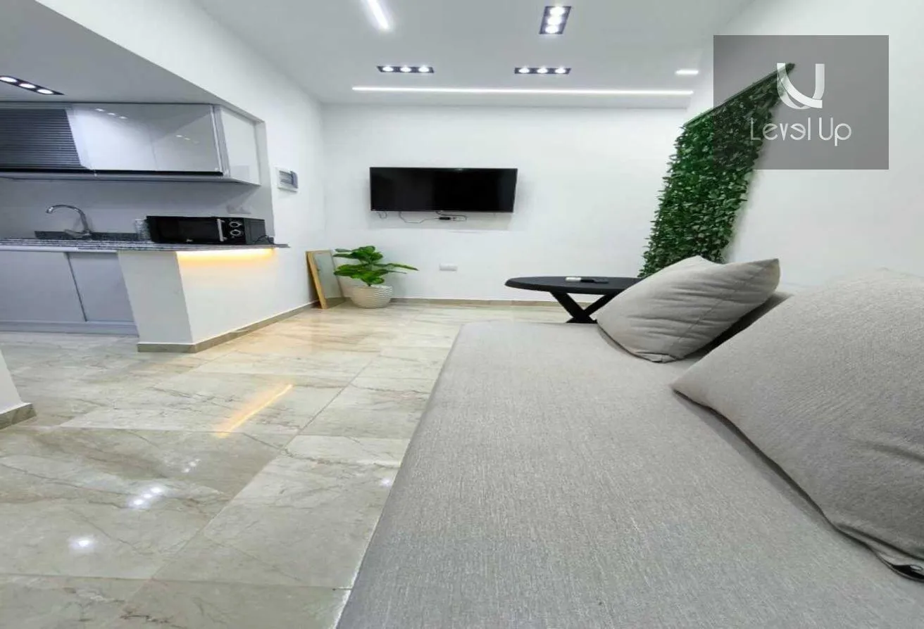 Rent in Talaat Harb Axis: For rent a 90 square meter studio in Al Narjis