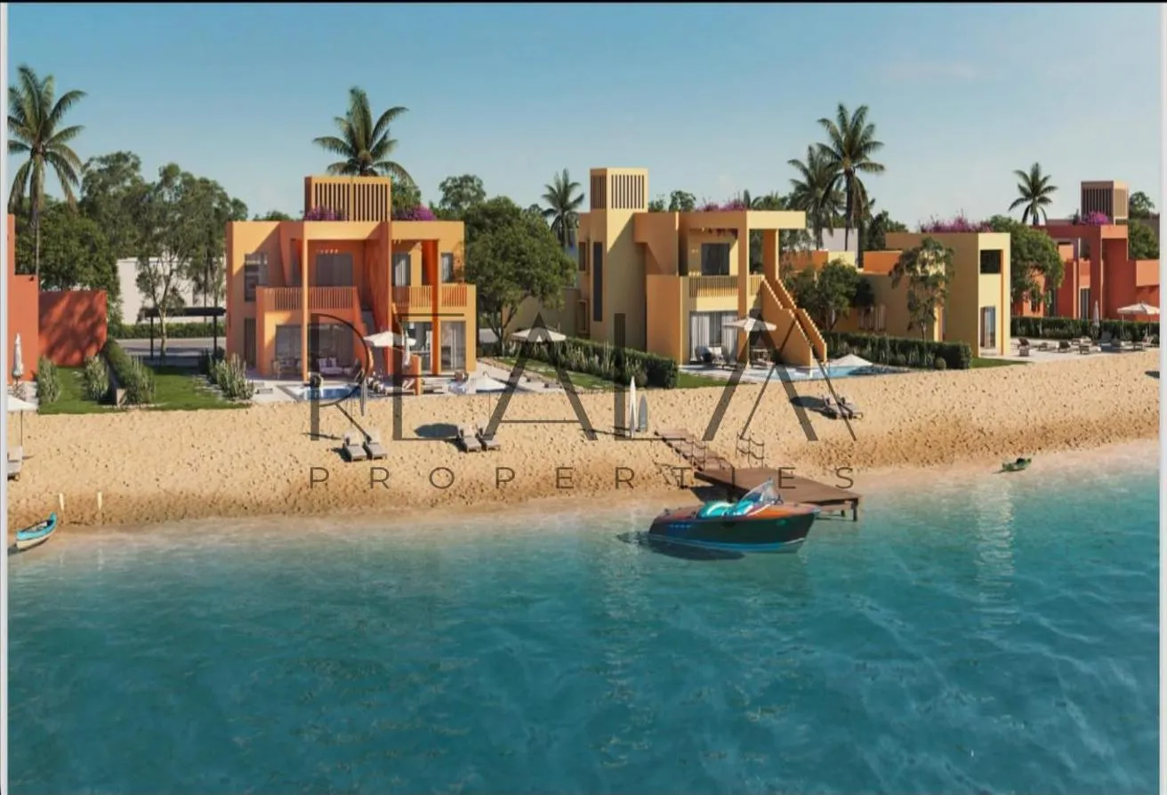 Sale in North Bay: Twin villa 207m , finished with AC’s in  El Gouna