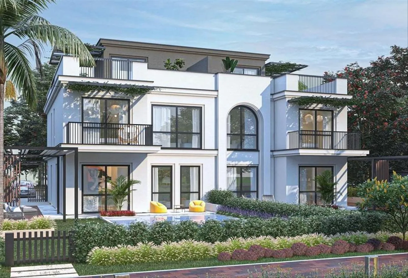 Sale in IRA New Zayed: Twin 266 m - greenary view - IRA Elgabry - 9 years