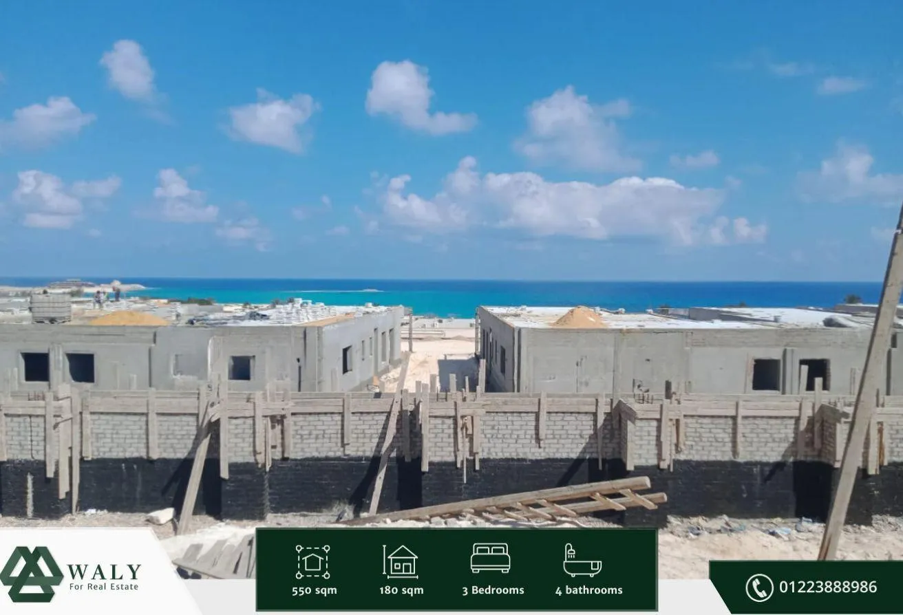 Sale in Silver Sands: Unique Chalet In Silver town Sidi Heneish with5%DP