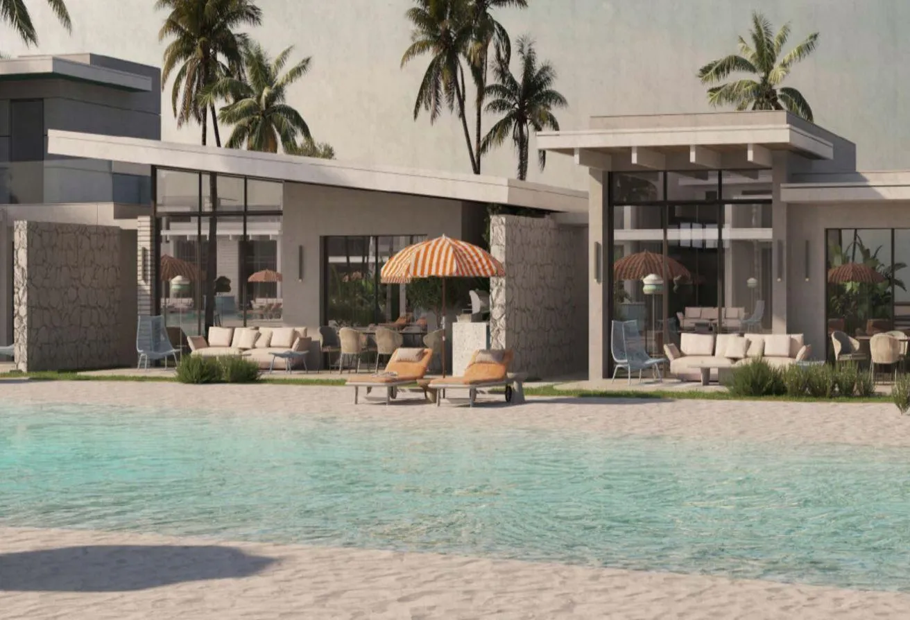 Sale in South Med: sea and lagoon view, one bedroom prime location