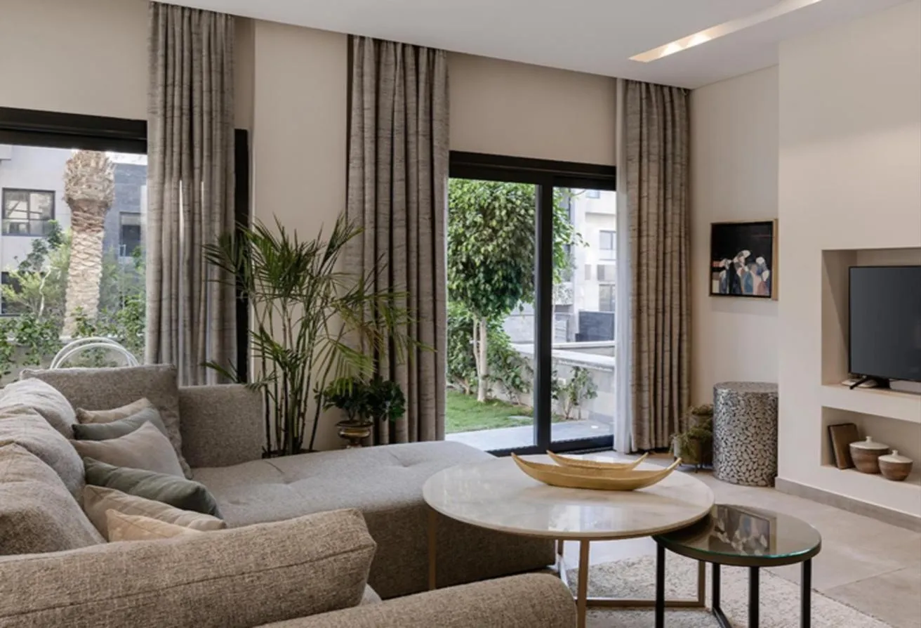 Sale in Trio Gardens: Duplex 215m+ garden 137m in the Fifth Settlement