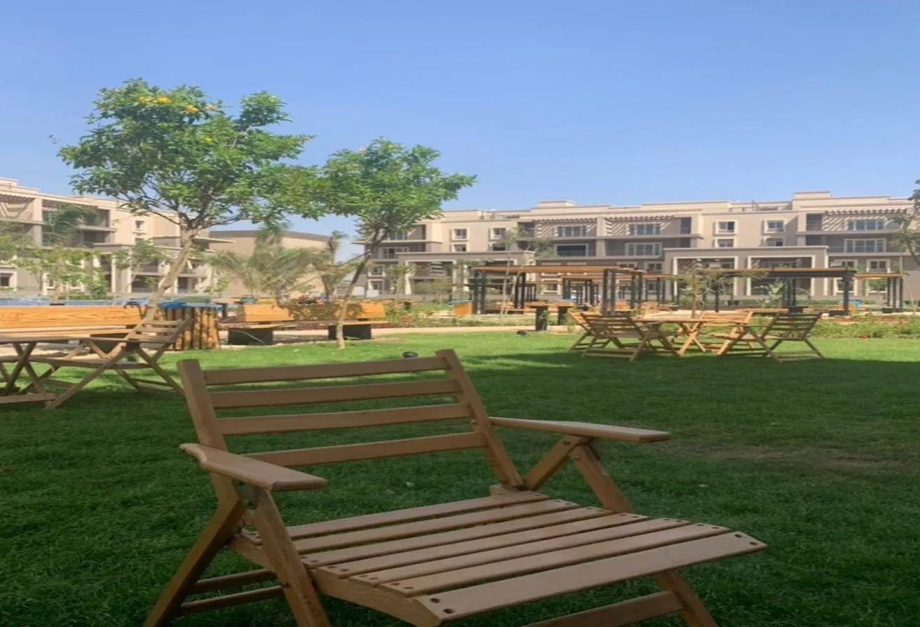 Sale in October Plaza: Landscape view apartment in October Plaza Compound