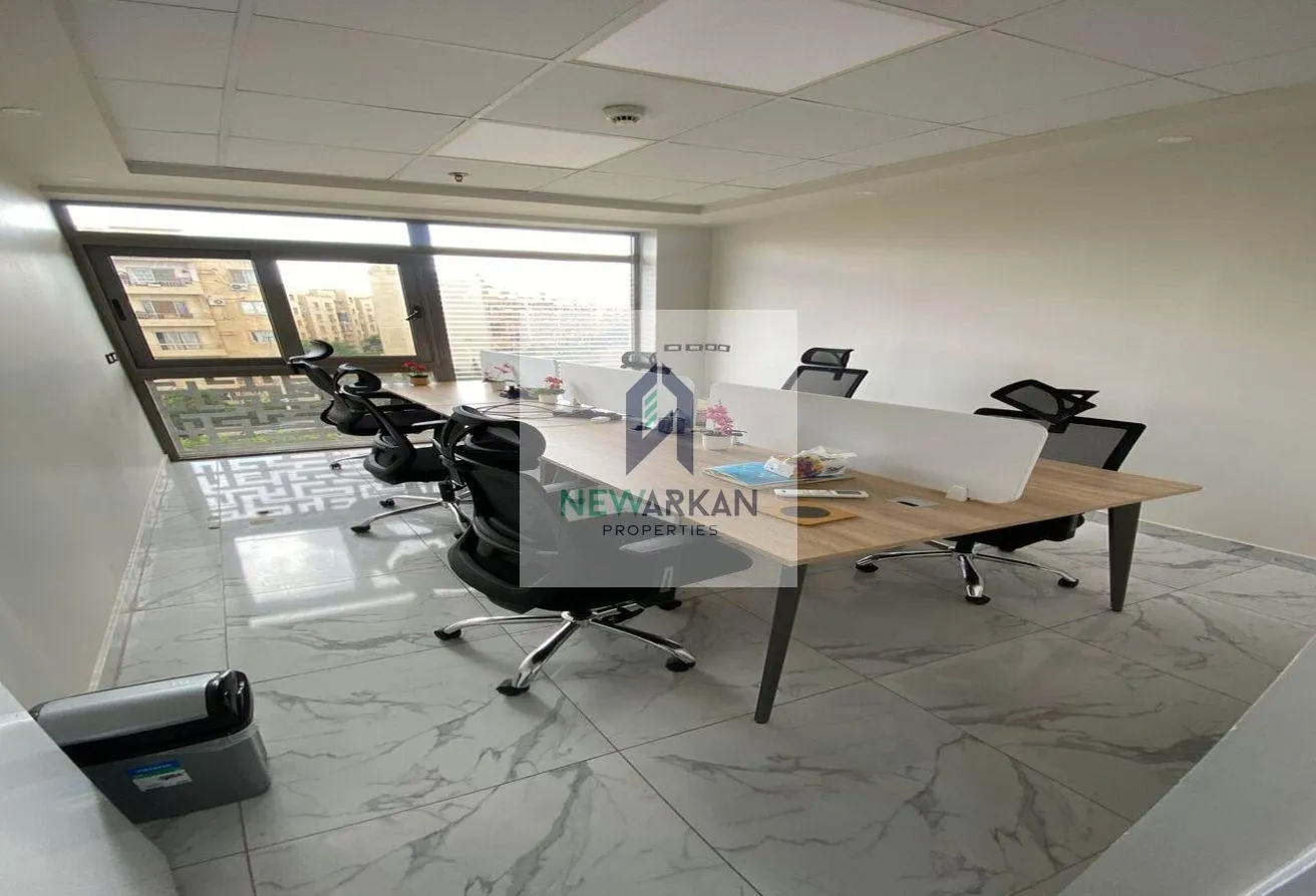 Rent in The Courtyard: Office for rent, fully finished + AC, near Seoudi