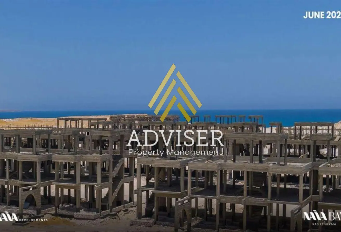 Sale in Naia bay: D.P 7.5% Chalet Deli.2025 In Naia Bay Ras El Hikma