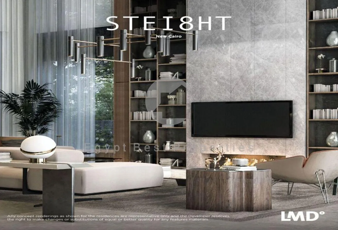 Sale in Stei8ht: Twin House For Sale In New Cairo Ready To Move .