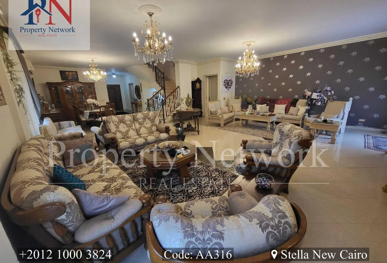 Sale in Stella: Villa in Stella Compound– Fifth settlement