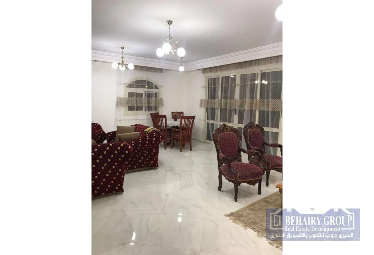 Rent in El Banafseg 4: شقة للايجار مفروش في البنفسج فيلات 4