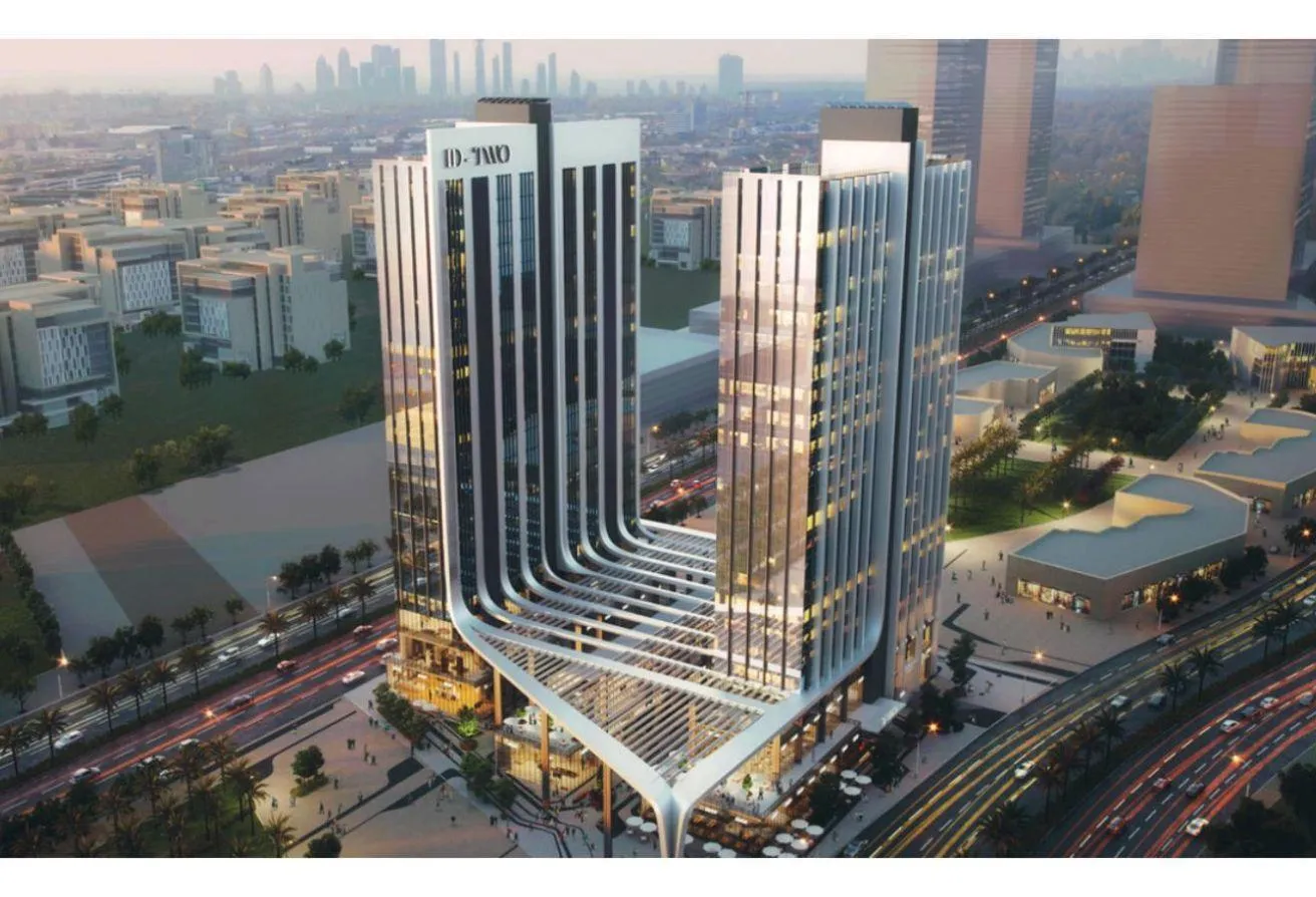 البيع في دوبل تو تاور: مكتب اداري متشطب بالكامل Double Two Tower 