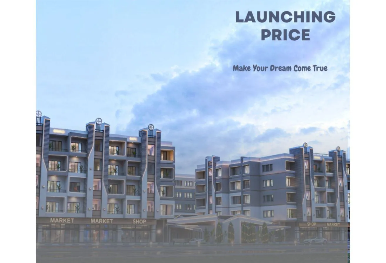 Sale in Touristic Center: apart 110m, launching price , at main airport