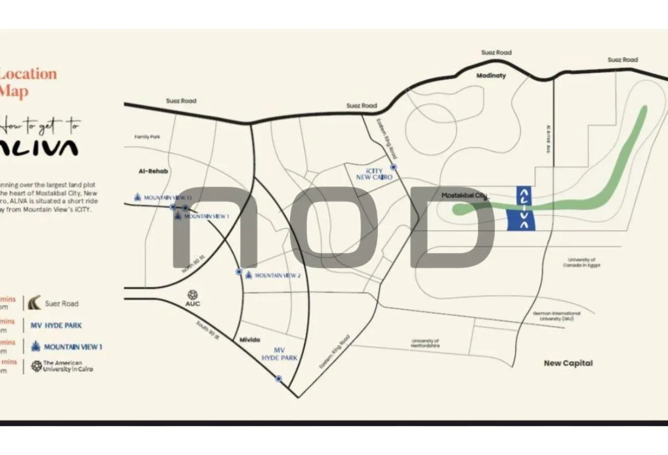 Sale in Aliva: Proof Palace in El-Eva Compound - Distinctive view