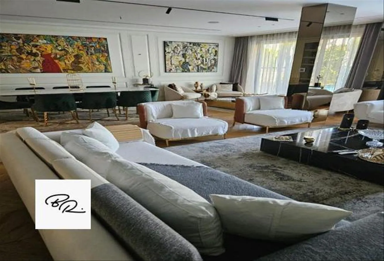Sale in Palm Hills Golf Extension: Fully furnished Twinhouse Smart | Golf Extension