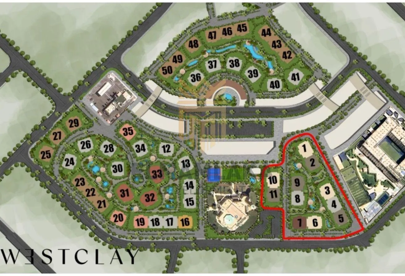 Sale in West Clay: Apartment for Sale in West Clay Compound -October