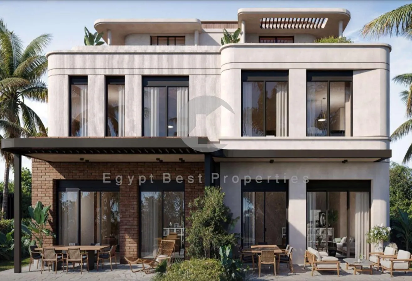 البيع في بالم هيلز نيو كايرو: Pent House - Fully Finished - Pool View - 8 % DP 