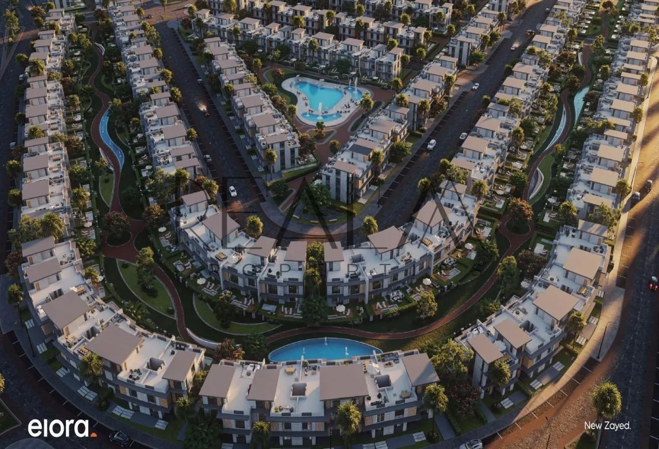 Sale in Vye Sodic: Penthouse With Panoramic View In New Zayed Over 8Y