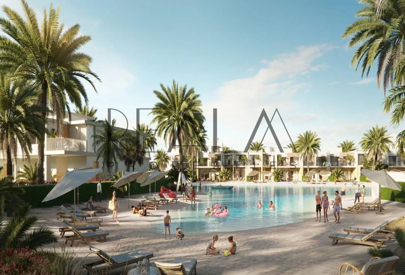 Sale in Silver Sands: Townhouse with panoramic sea and lagoon, 5%DP
