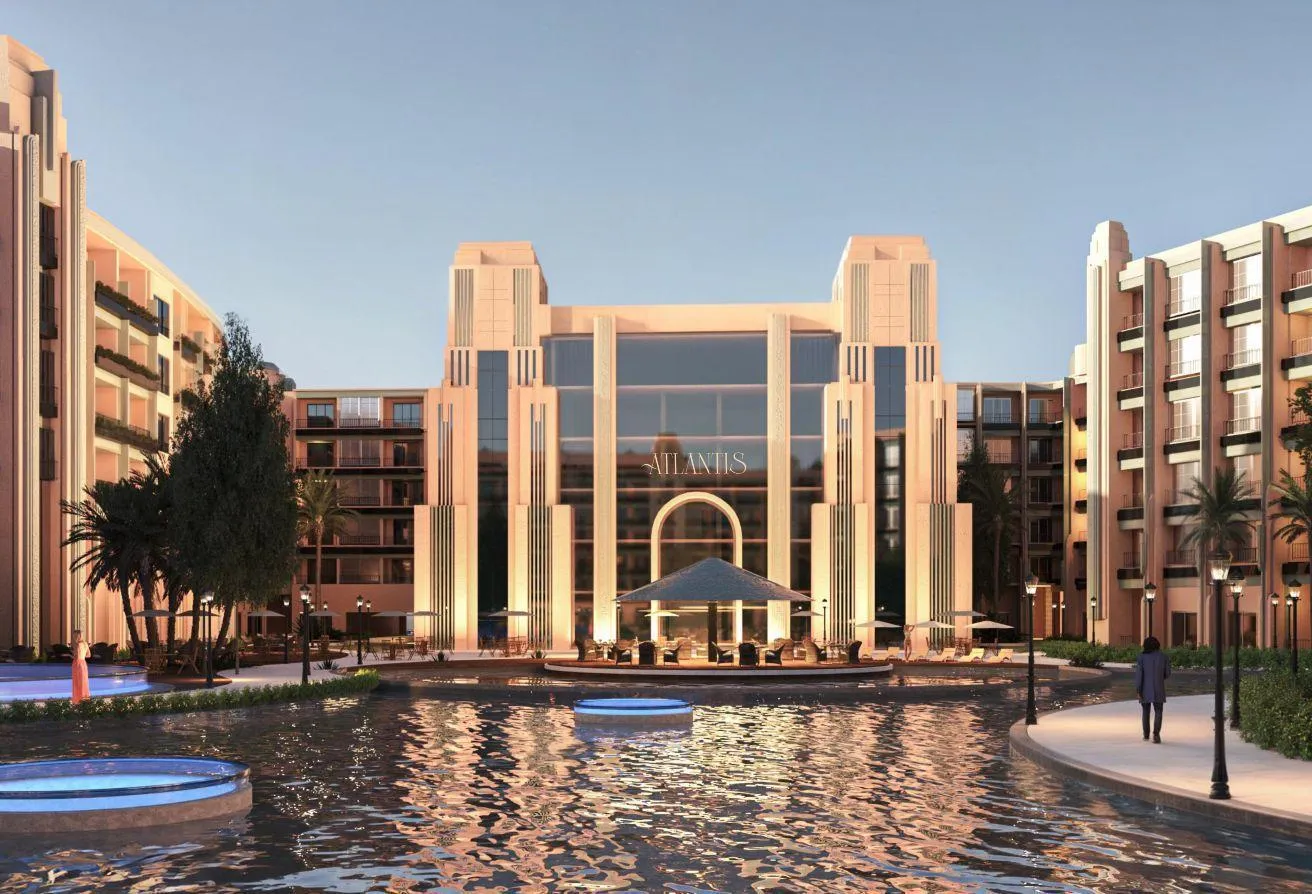 Sale in El Hadaba District: 60 M2 Pool View Chalet in prime location at15% D.P