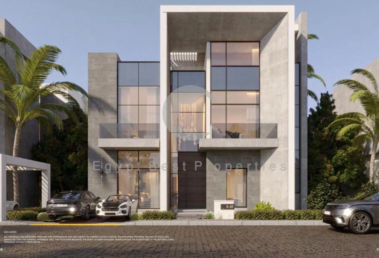 Sale in Saada Compound: VILLA FINISHED FOR SALE IN SOLANA EAST ON LAGOON