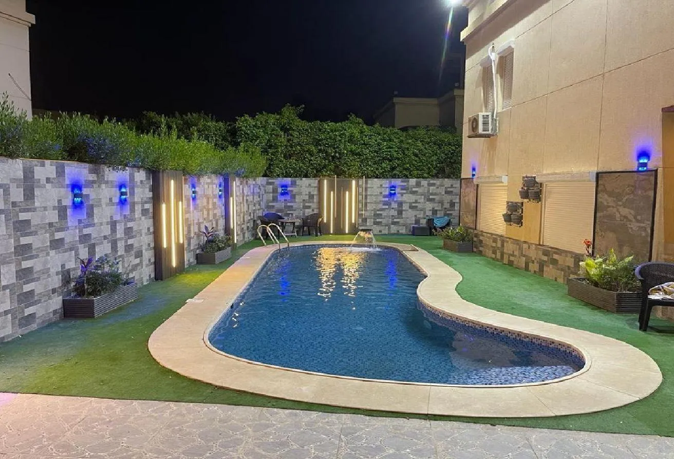 Rent in Rehab City First Phase: فيلا مفروشه بالرحاب نموزج c بحمام سباحه