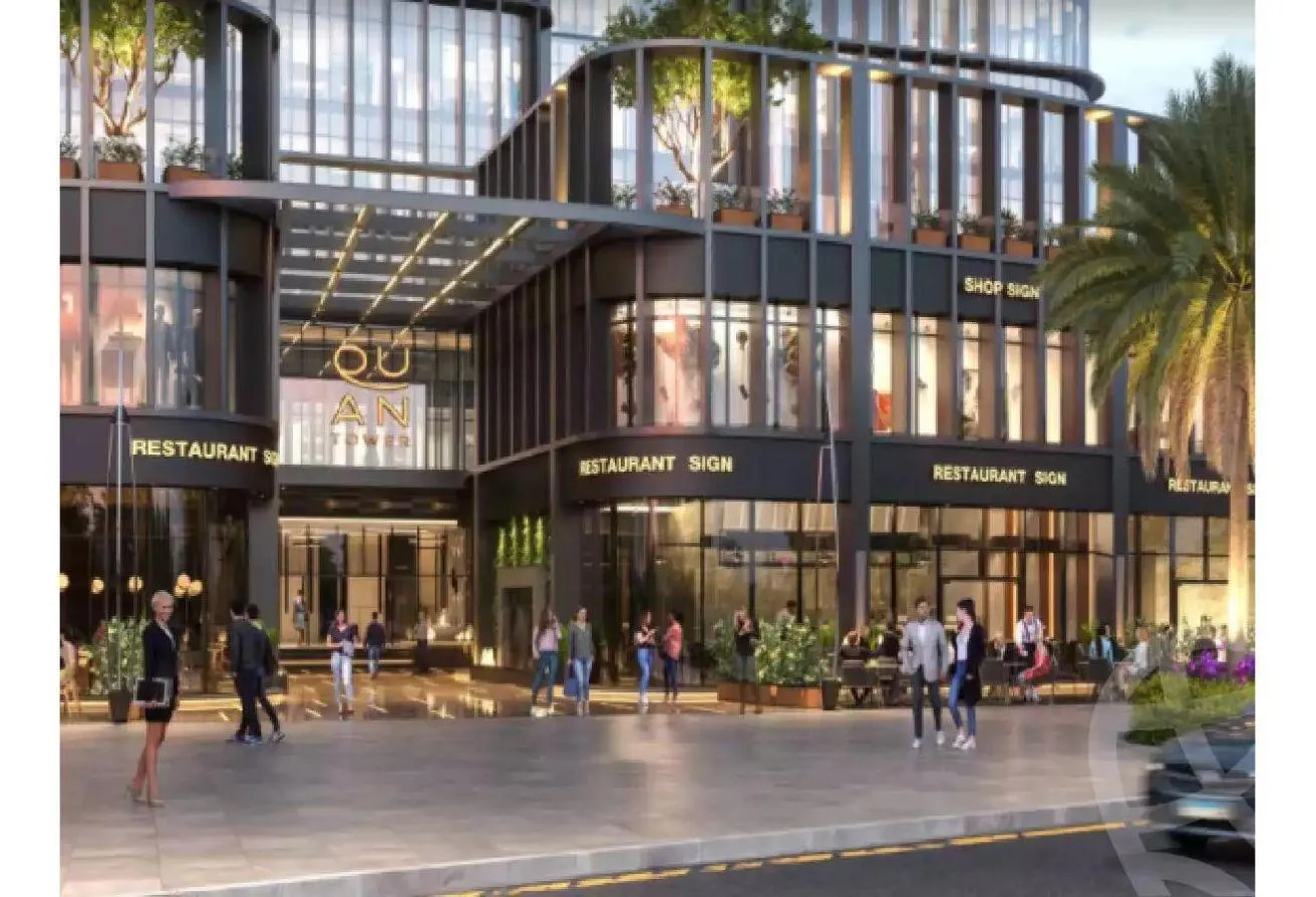 Sale in Quan Tower: Ground floor shop with a view of the iconic tower